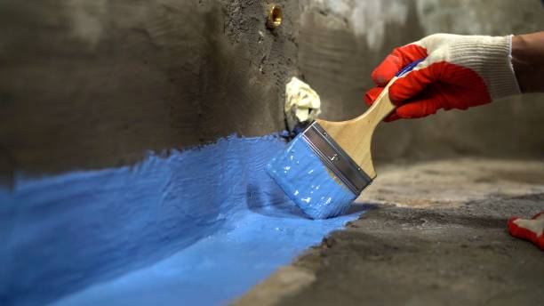 Large-scale Wet Basement Repair work completed in Amlin, OH by SJ Waterproofing Pros